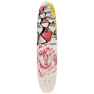 The Heated Wheel Skateboard Deck Polarizer Sorry Burt with Trucks Included