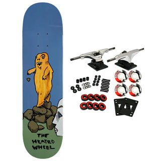 The Heated Wheel Skateboard Complete Wanderer Kids Assorted 7.25" x 28.5"