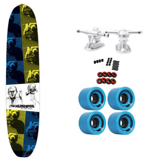 The Heated Wheel Skateboard Complete Lefty Polarizer Retro Cruiser