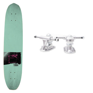 The Heated Wheel Skateboard Deck Bugs Be Gone Polarizer with Trucks Included