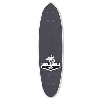The Heated Wheel Skateboard Deck Peter Hewitt Fiber Rider with Trucks Included