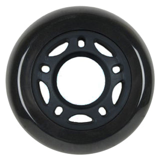 Player's Choice Roller Hockey Wheels - 5-Spoke Hub 60mm 82A Black (4-Pack)