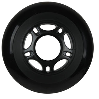 Player's Choice Roller Hockey Wheels - 5-Spoke Hub 72/80 HiLo 82A Black (8-Pack)