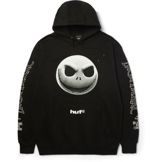 Huf X Nightmare Before Christmas Hoody Jack Skellington Black