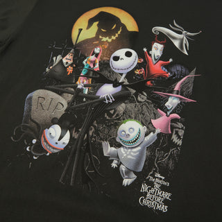 Huf X Nightmare Before Christmas Shirt Nightmare Vintage Black