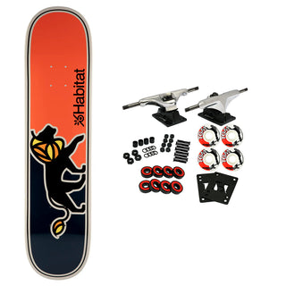 Habitat Skateboard Complete Lion Orange 8.75" x 32.375"