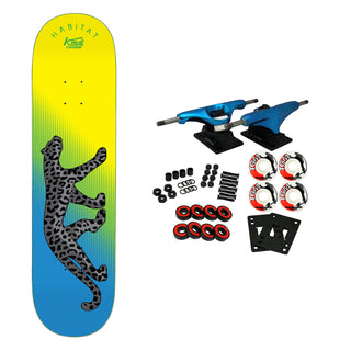 Habitat Skateboard Complete Kaue Cossa Onca Yellow/Blue 8.25" x 32.25"