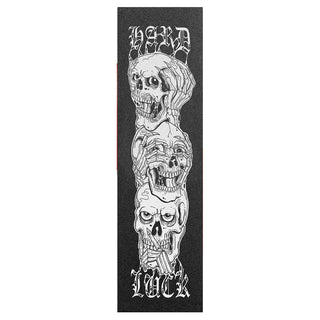 Hard Luck Skateboard Griptape Black/White 9" x 33"