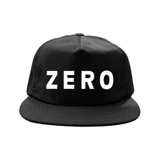 Zero Skateboards Hat Army Snapback Black