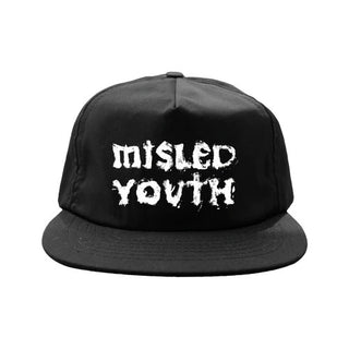 Zero Skateboards Hat Mislead Youth Snapback Black
