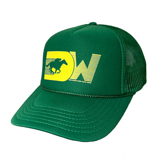 Deathwish Skateboards Hat Race Trucker Green
