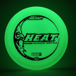 Discraft Disc Golf Seasonal Mega-Glo Heat Distance Driver 9/6/-3/1 - Choose Exact Disc