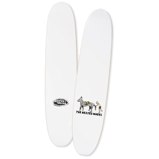 The Heated Wheel Skateboard Deck Team Polarizer Sire 6" x 27.5" Retro Cruiser