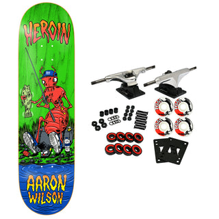 Heroin Skateboard Complete Aaron Wilson Bug 8.5" x 32.2"