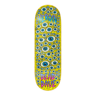Heroin Skateboard Complete Dead Dave Eyes 10" x 32.425"