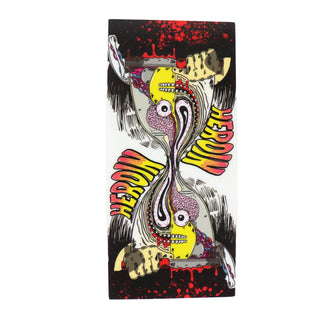 Heroin Skateboard Sticker Merged Anatomy Egg Multi 2.75" x 5.5"