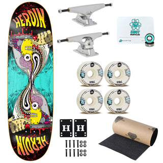 Heroin Premium Skateboard Complete Merged Anatomy Razoregg (Assorted) Krux/SML/Quantum
