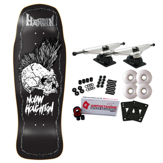 Heroin Skateboard Complete Nolan Houghton KO2 Skull 10.25" x 30.5"
