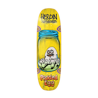 Heroin Skateboard Deck Pickled Egg 9.38" x 31.825"