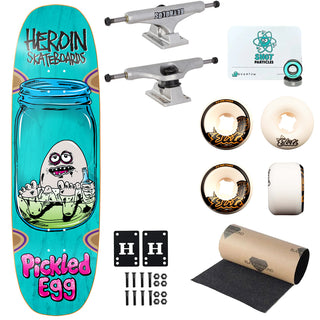 Heroin Premium Skateboard Complete Pickled Egg (Assorted) Ft. Independent/OJ/Quantum