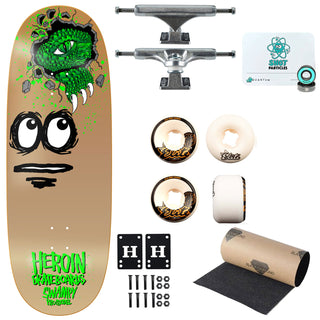 Heroin Premium Skateboard Complete Swampy Egg Slappy/OJ/Quantum
