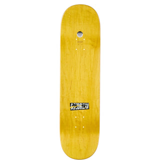 Hockey Skateboard Deck Andrew Allen Satanica 8.5" x 31.91"