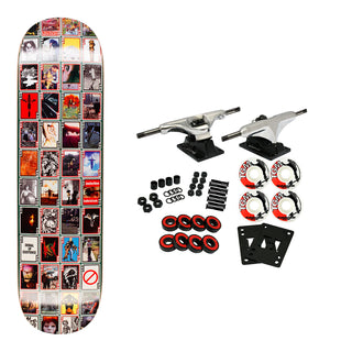 Hockey Skateboard Complete Playing Cards 8.25" x 31.79"