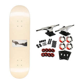 Hockey Skateboard Complete Nik Stain Take Off Beige 8.44" x 31.89"