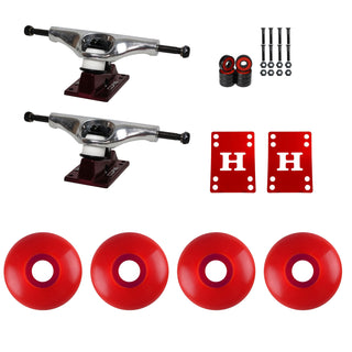 Core Hollow Truck and Wheel Package - 5.25 (8.0) / Red