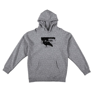 Anti Hero Skateboards Hoodie Lil Greasy Heather Grey/Black Tonal