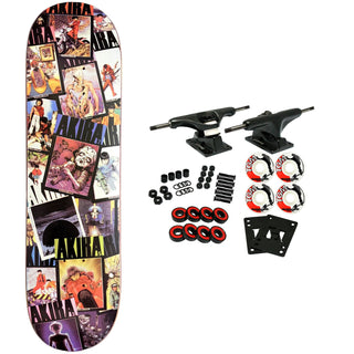 JK Industries Skateboard Complete Akira Comic Craze 8.25" x 32.25"