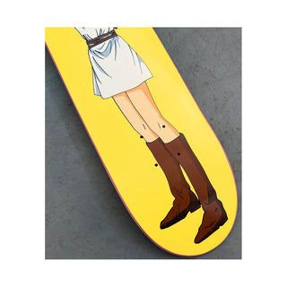 Hook Ups Skateboard Deck 30 Year Anniversary Archer Girl 7.5" x 31"