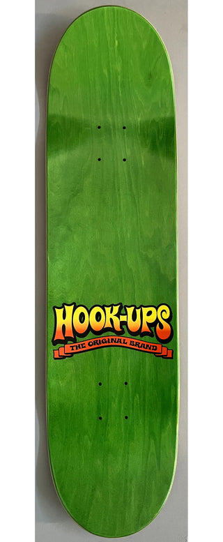Hook Ups Skateboard Complete Cheshire Cat in Wonderland 8.5" x 32.25"