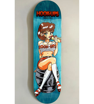 Hook Ups Skateboard Deck Hoot-Ups 2 (Assorted) 8.5" x 32.25"
