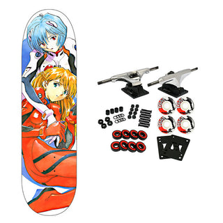 JK Industries Skateboard Complete Rei and Asuka 8.25" x 32.25"