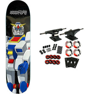 Hook Ups Skateboard Complete Robot 8.0" x 31.69"