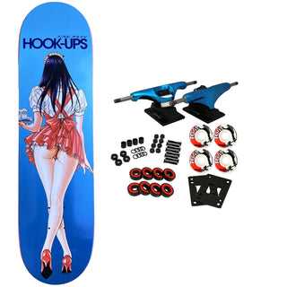 Hook Ups Skateboard Complete Waitress in Trouble 8.25" x 32.25"