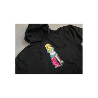 Hook Ups Skateboards Hoody Evil Alice Black