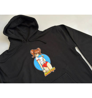 Hook Ups Skateboards Hoody Hitchiking Sakura Black