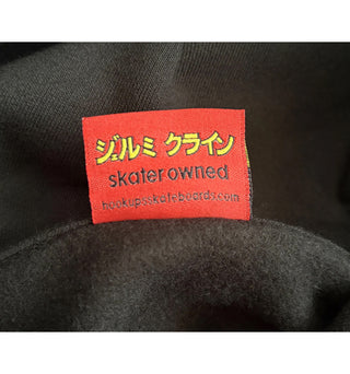 Hook Ups Skateboards Hoody Hitchiking Sakura Black