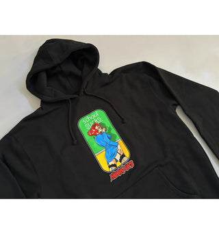 Hook Ups Skateboards Hoody School Sucks Black