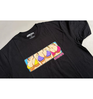 Hook Ups Skateboards Shirt 3 Girls Black