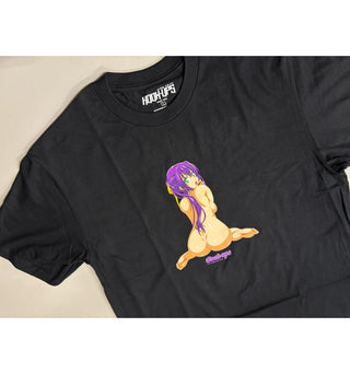 Hook Ups Skateboards Shirt Misaki Black