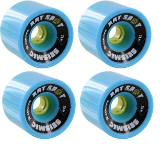 Seismic Wheels Hot Spot Blue 76mm x 59mm 81.5A