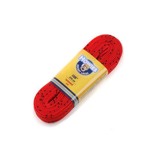 Howies Hockey Skate Laces Waxed Red 96" (Senior 6-8)