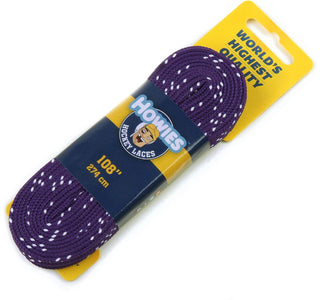 Howies Hockey Skate Laces Cloth Purple 96" (Senior 6-8)