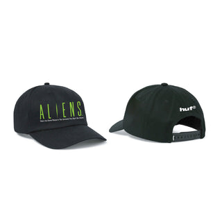 Huf X Aliens Hat Aliens Snapback Black