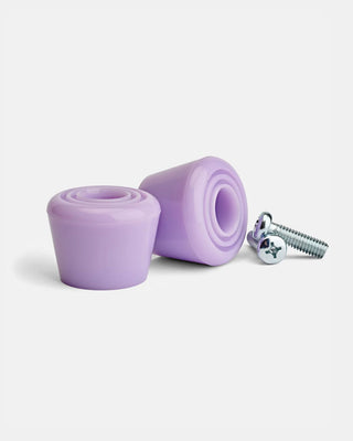 Impala Rollerskates 2-Pack Quad Stoppers with Bolts Pastel Lilac
