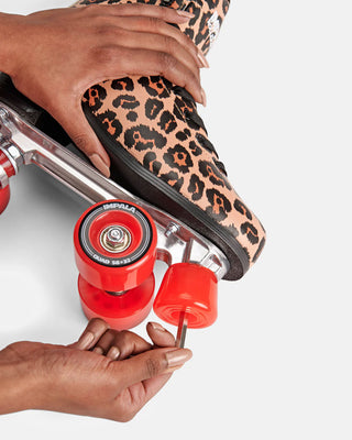 Impala Rollerskates 2-Pack Quad Stoppers with Bolts Red