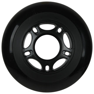 Player's Choice Racing Size Wheels - 5-Spoke Hub 84mm 82A Black (8-Pack)